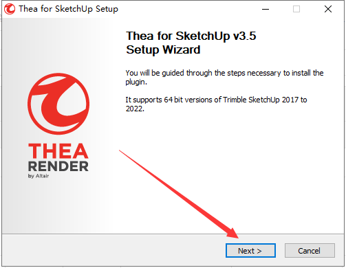 Thea For SketchUp安装教程步骤