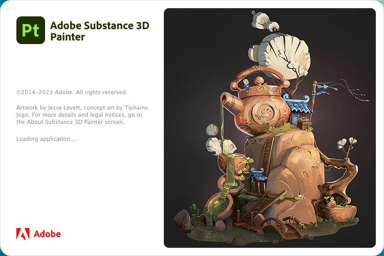 Substance 3D Painter v9.0.1【附注册机+安装教程】完美破解版