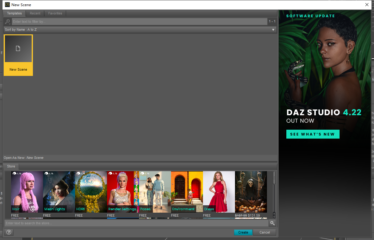 DAZ Studio v4.22【附注册码】免费激活破解版