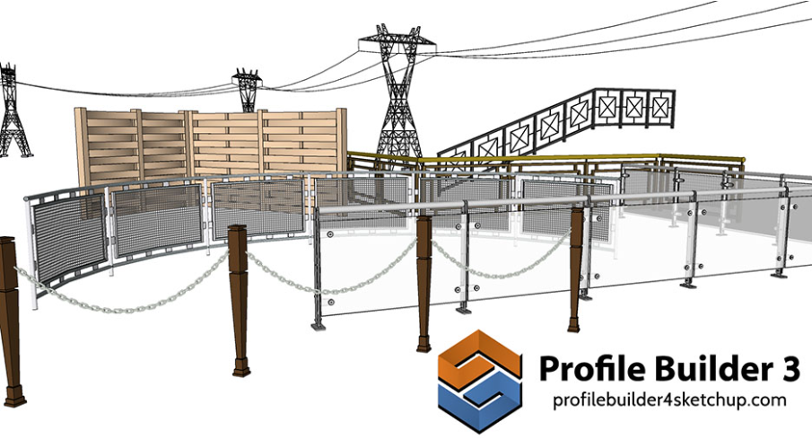 【草图大师SU插件】Profile Builder 3.3.3（轮廓放样3）支持SketchUp2017-2022免费下载