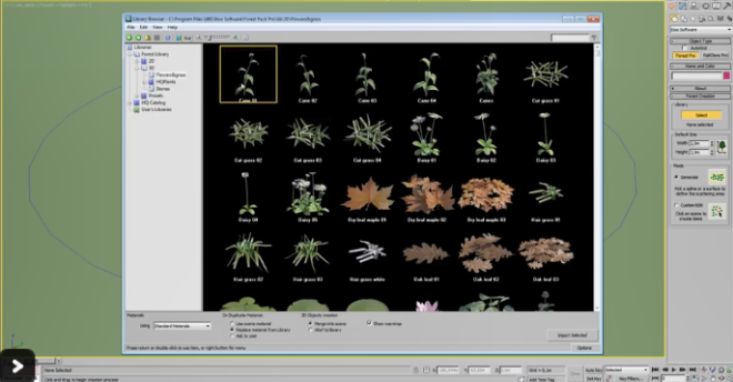 3dsMax种树插件：Forest Pack Pro v6.2.1 For 2015-2020+资源库
