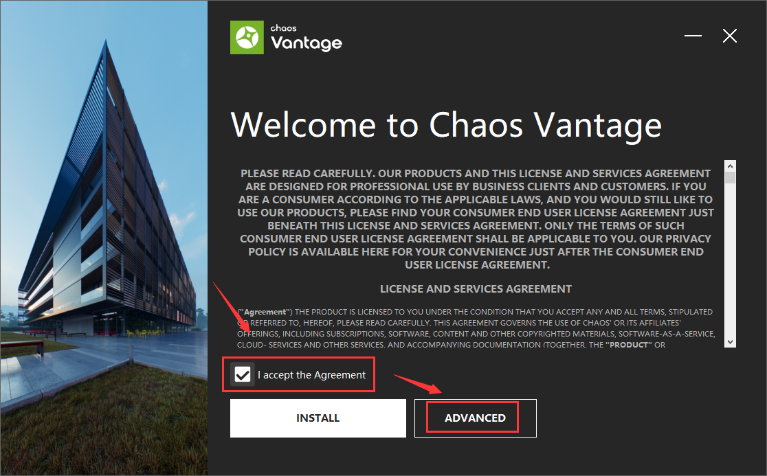 chaos vantage安装教程步骤