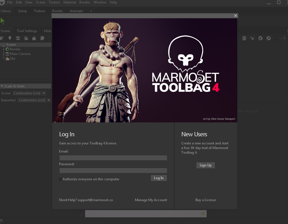 Marmoset Toolbag安装教程步骤