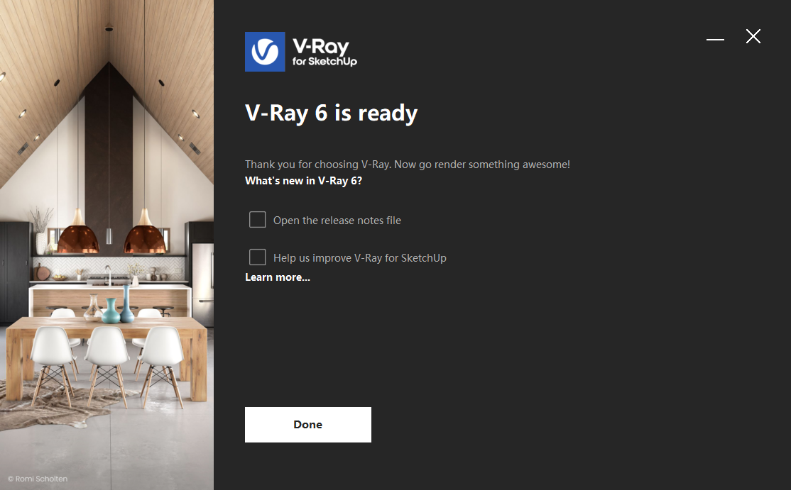 VRay for SketchUp安装教程步骤