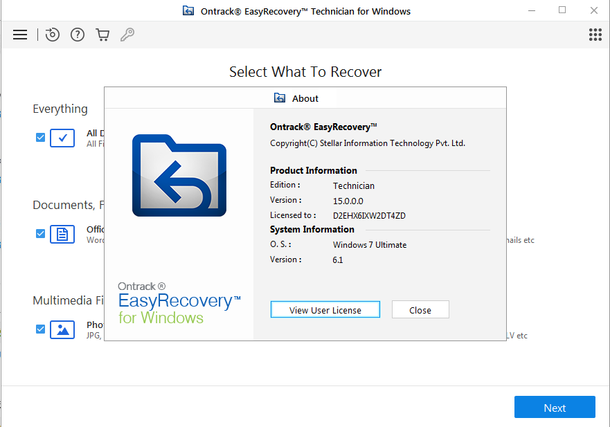 Ontrack EasyRecovery v15.0【硬盘数据恢复软件】免费版下载
