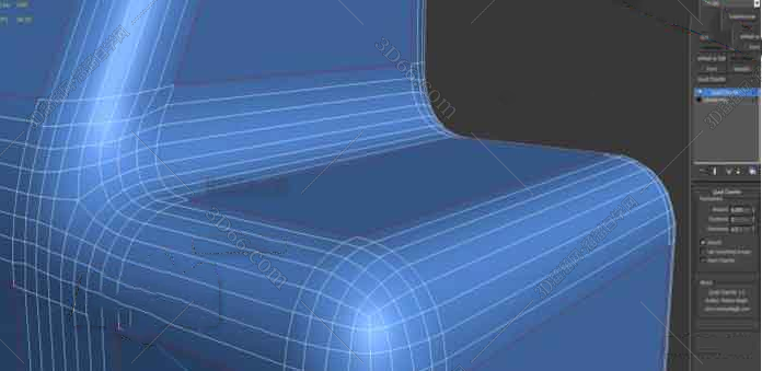 Quad Chamfer 1.16 For 3DMax 9-2018四边形倒角修改器+使用教程