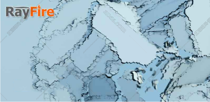 3DMax超级破碎特效插件Rayfire v1.7.1 For Max 2018