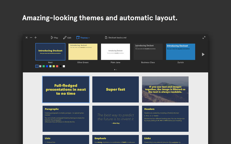 Deckset for Mac 2.0.4 破解版 – Mac上创意优秀的幻灯片制作工具-3 Deckset for Mac 2.0.4 破解版 – Mac上创意优秀的幻灯片制作工具-3