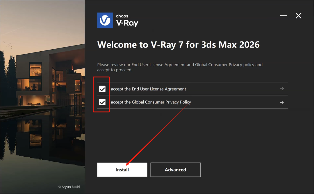 VRay7.1渲染正式版 for 3ds Max2021-2026安装包+材质球下载 安装教程-1 VRay7.1渲染正式版 for 3ds Max2021-2026安装包+材质球下载 安装教程-1